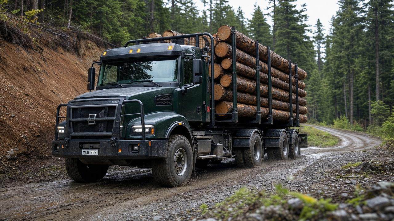 Logging Truck Safety Risks and Terrain Performance Guide