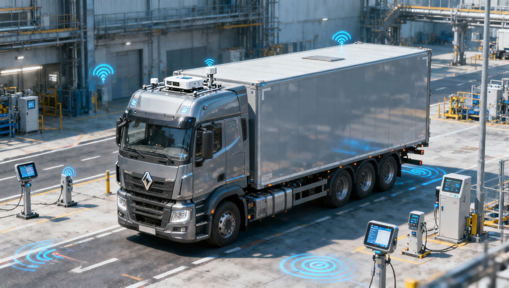 EU Draft Targets V2X as Standard for New Heavy Trucks