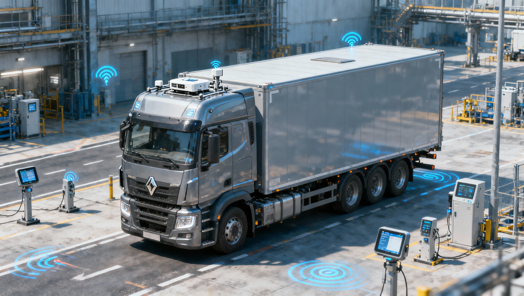 EU Draft Targets V2X as Standard for New Heavy Trucks