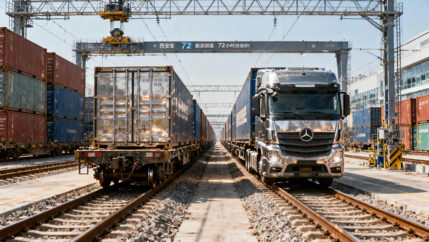 Xi’an Rail Launches Truck Export Service in 72 Hours