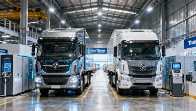 Thailand Industry Expo Highlights China’s E-Trucks