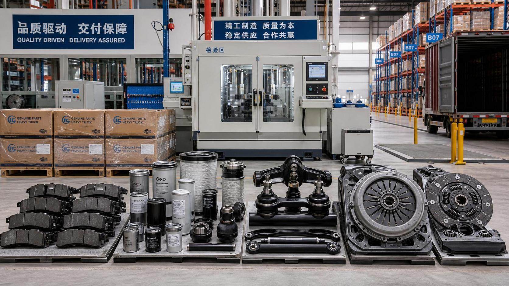 How to Evaluate a Heavy Truck Parts Manufacturer for Long-Term Supply Stability