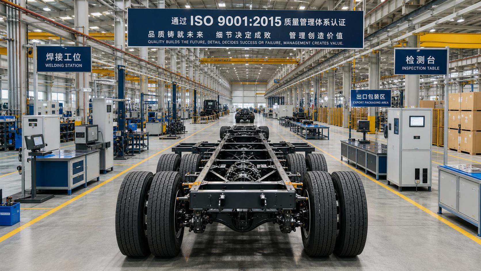 Heavy Truck Chassis Manufacturer with ISO Certification: What to Verify Before Ordering