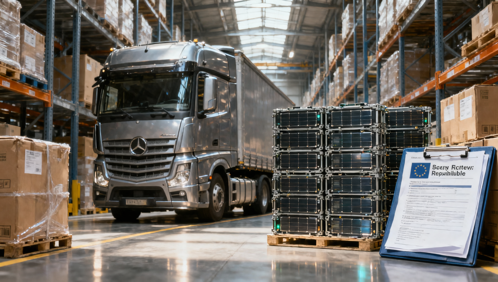 EU Rule Extends Truck Battery Recycling Duties to Chinese Exporters