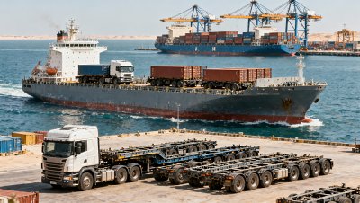 Suez Canal Fees Rise 35% as Heavy Truck Shipping Hits 68 Days