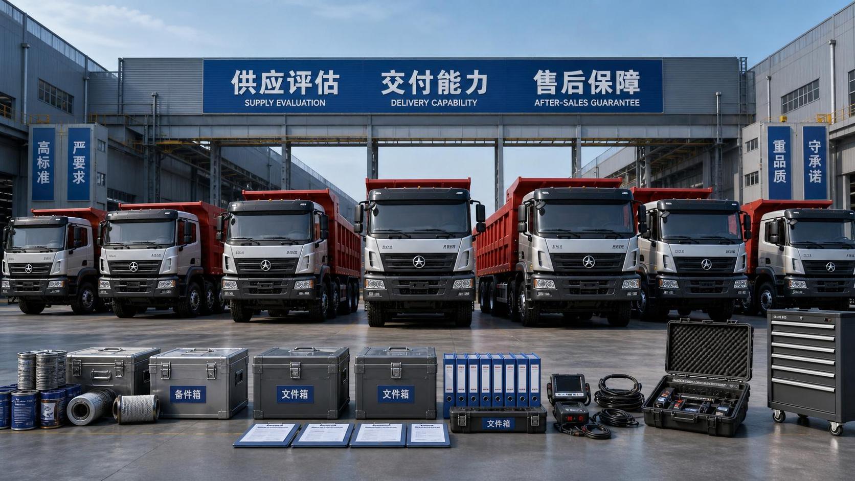 How to Evaluate a Dump Truck Distributor Before Signing a Supply Deal