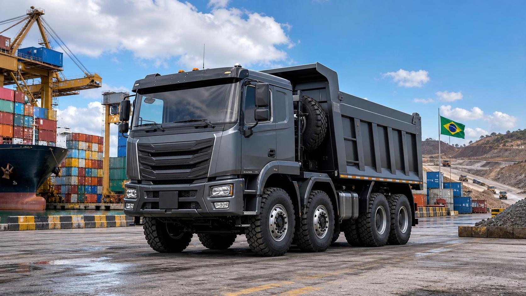 Dump Truck Supplier in Brazil: Import Costs, Lead Times, and Compliance Points