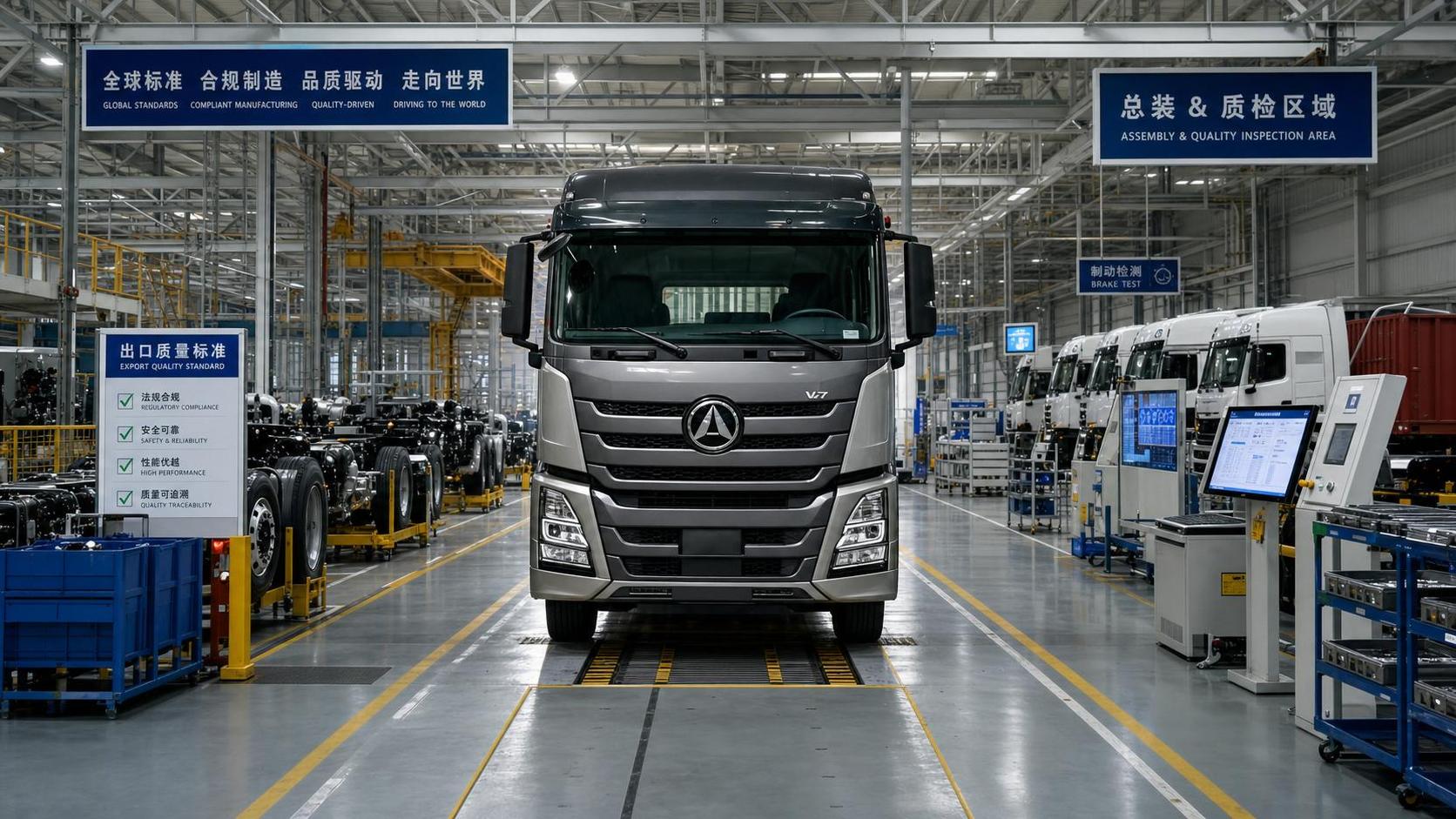 Commercial Trucks Manufacturer in China: Export Quality Standards to Check
