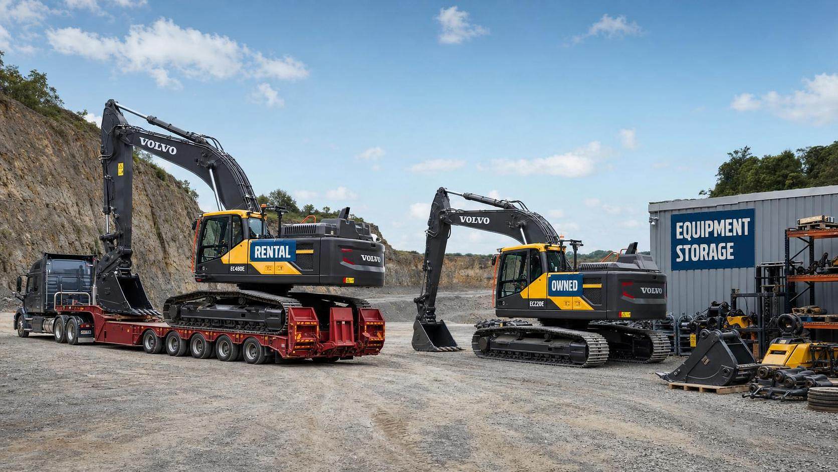 Excavator Rental vs Ownership: Which Lowers Project Cost?