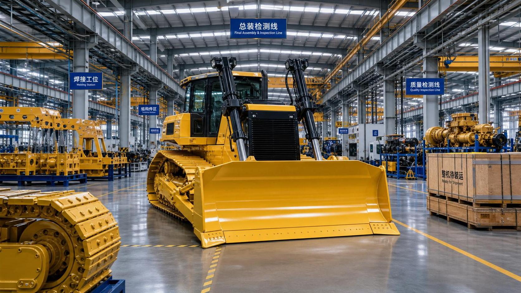 How to Evaluate a Bulldozer Factory Before Placing a Bulk Order