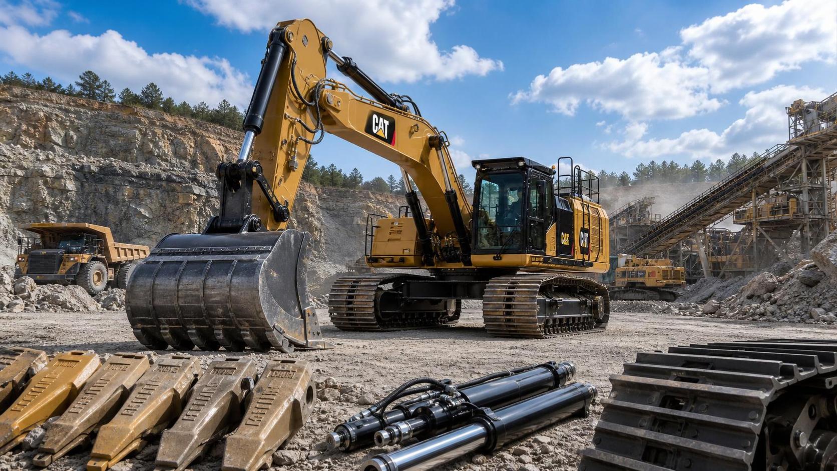 How to Choose Excavator Parts That Last Longer
