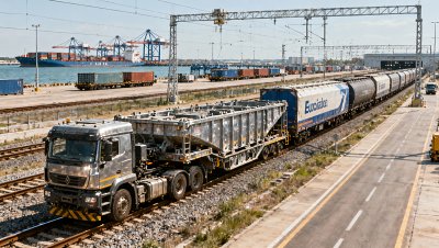 Red Sea Disruptions Push Equipment Exports to Rail and Caspian Route