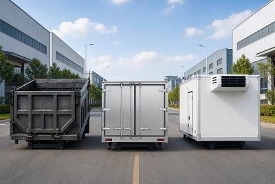 Truck Body Materials Compared: Steel, Aluminum, or Composite?