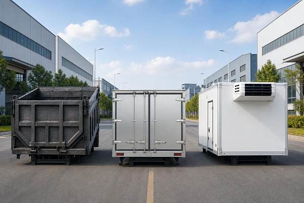 Truck Body Materials Compared: Steel, Aluminum, or Composite?