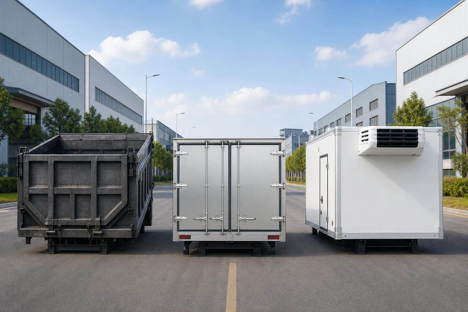 Truck Body Materials Compared: Steel, Aluminum, or Composite?