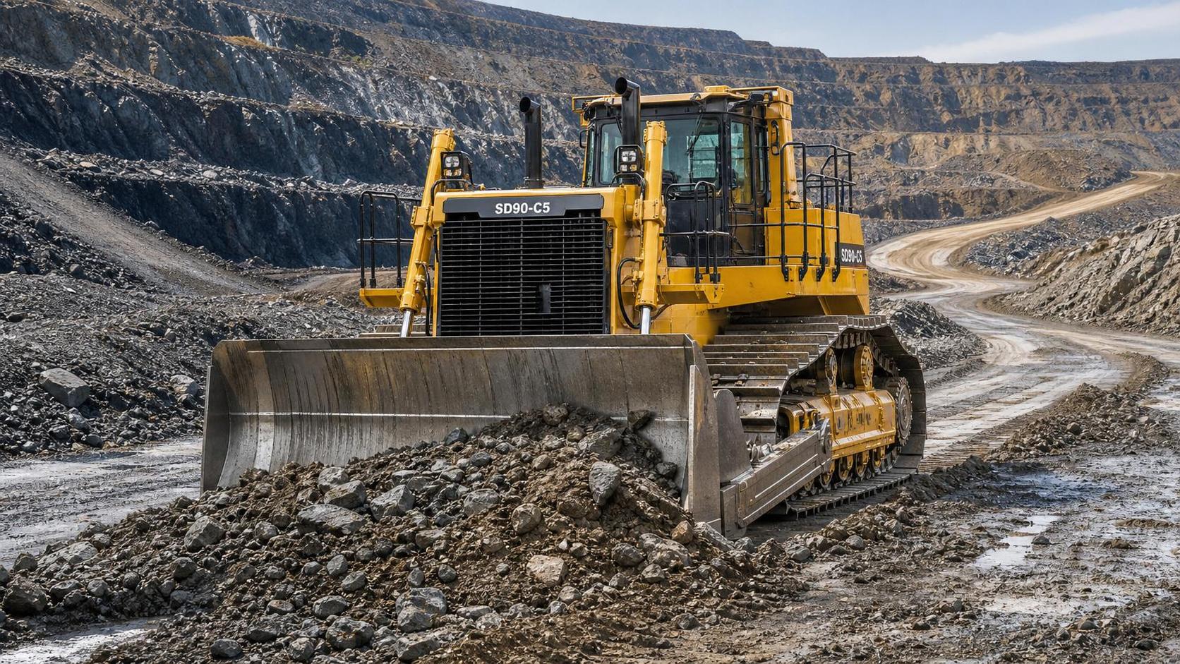How to Choose a BULLDOZER for Mining Operations by Terrain and Load