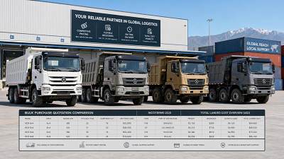 How to Compare Truck Tipper Bulk Order Quotes Without Missing Hidden Costs