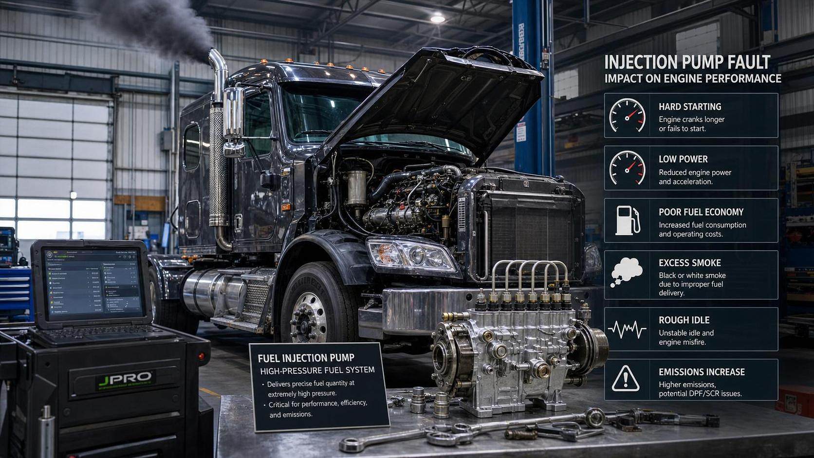 Fuel Injection Pump Failure Signs and What They Mean for Engine Performance