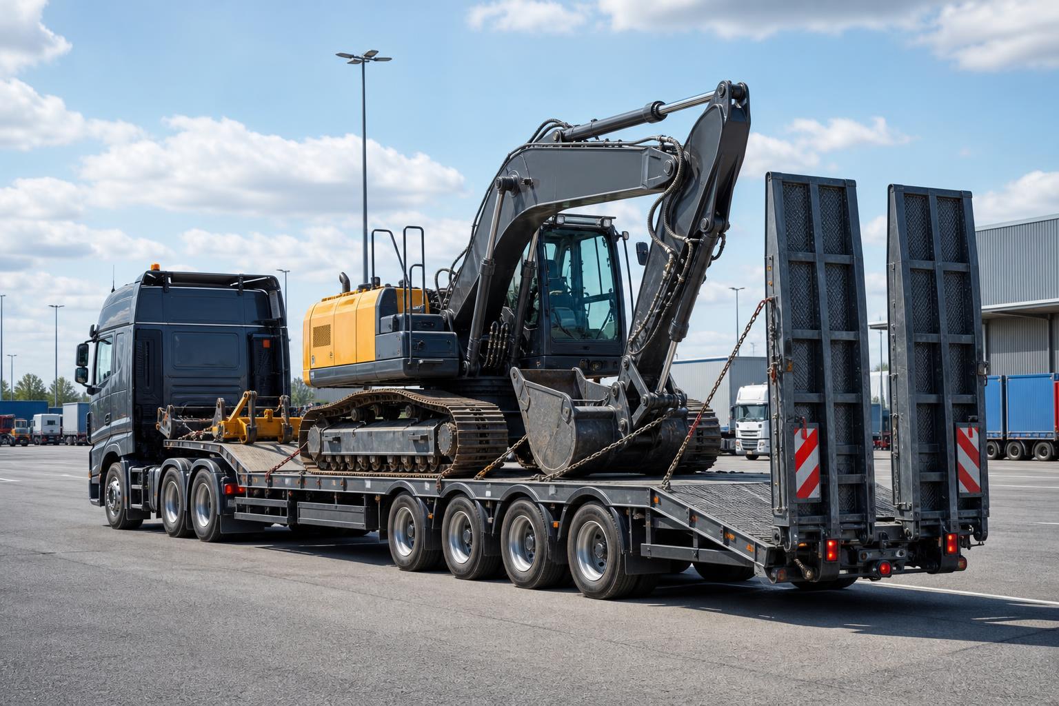 How to Choose a Flatbed Trailer for Heavy Equipment Transport