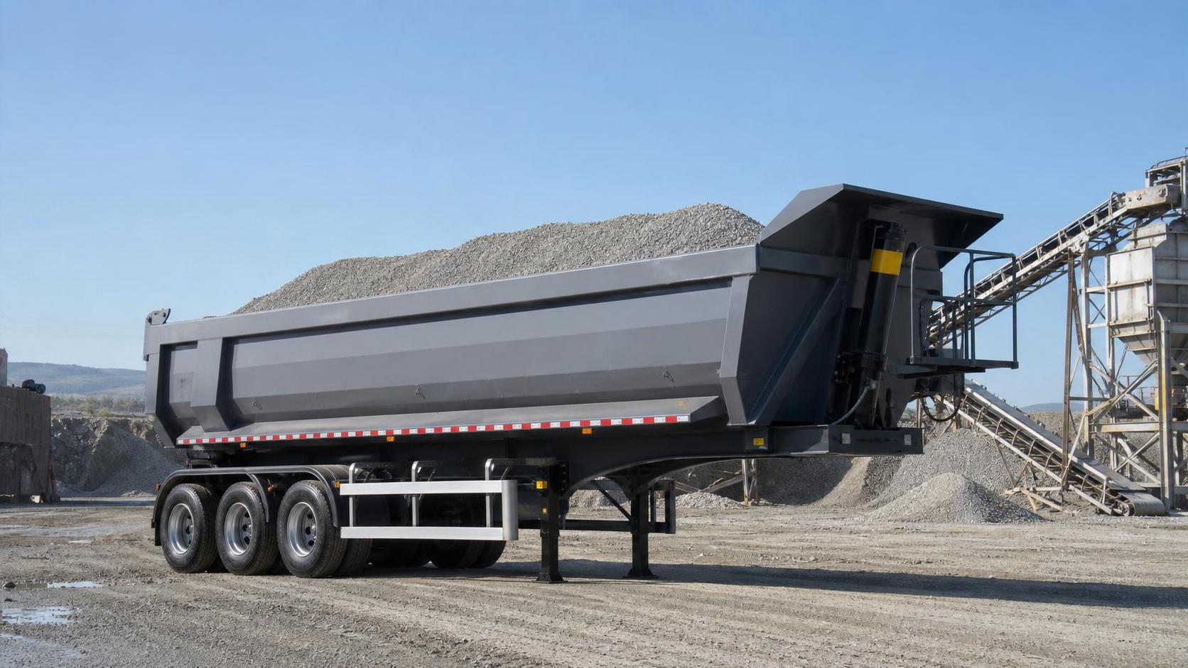 Bulk Trailer Capacity vs Stability: What Matters Most on Site