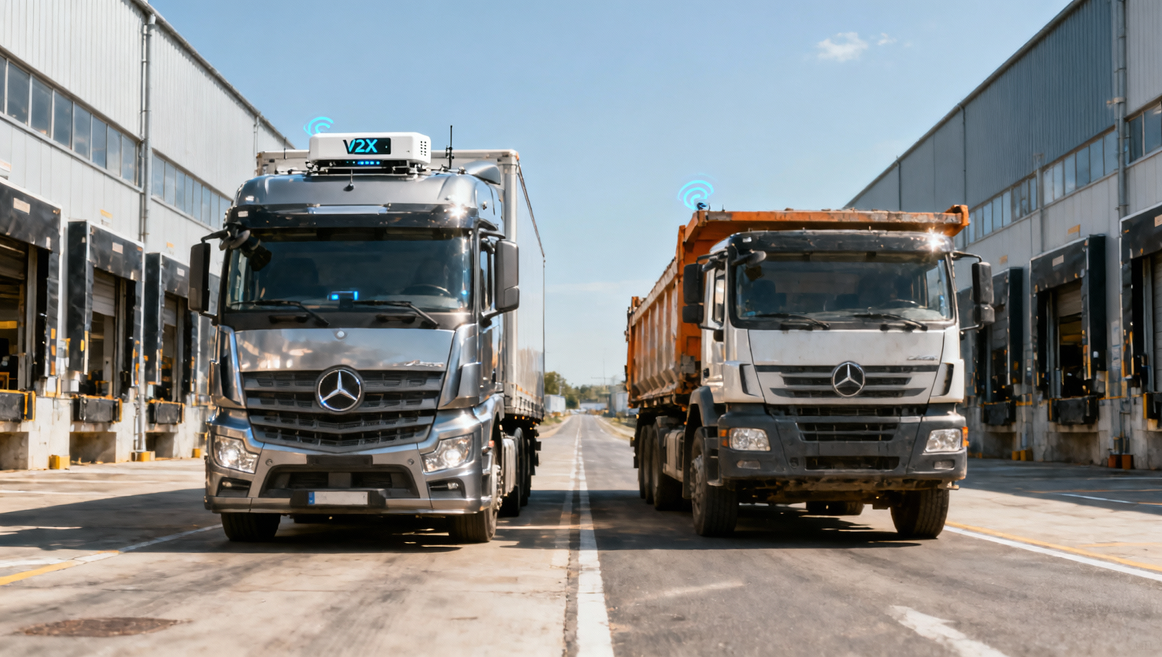 EU Rule Takes Effect: Heavy Trucks Need V2X from July 22, 2026