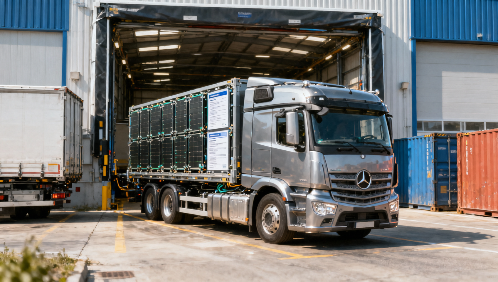 EU Sets Battery Footprint Rule for Heavy Trucks