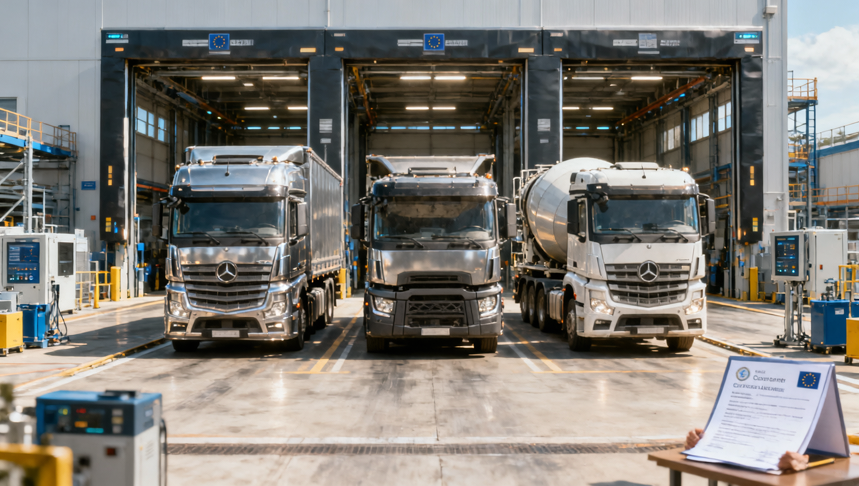 EU Cybersecurity Approval Rule Takes Effect for Heavy Trucks