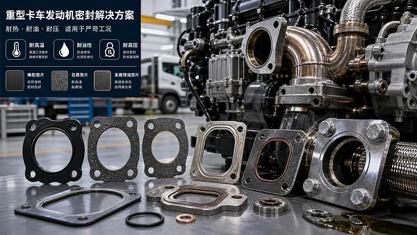 How to Choose a Truck Gasket for Heat, Oil, and Pressure Resistance