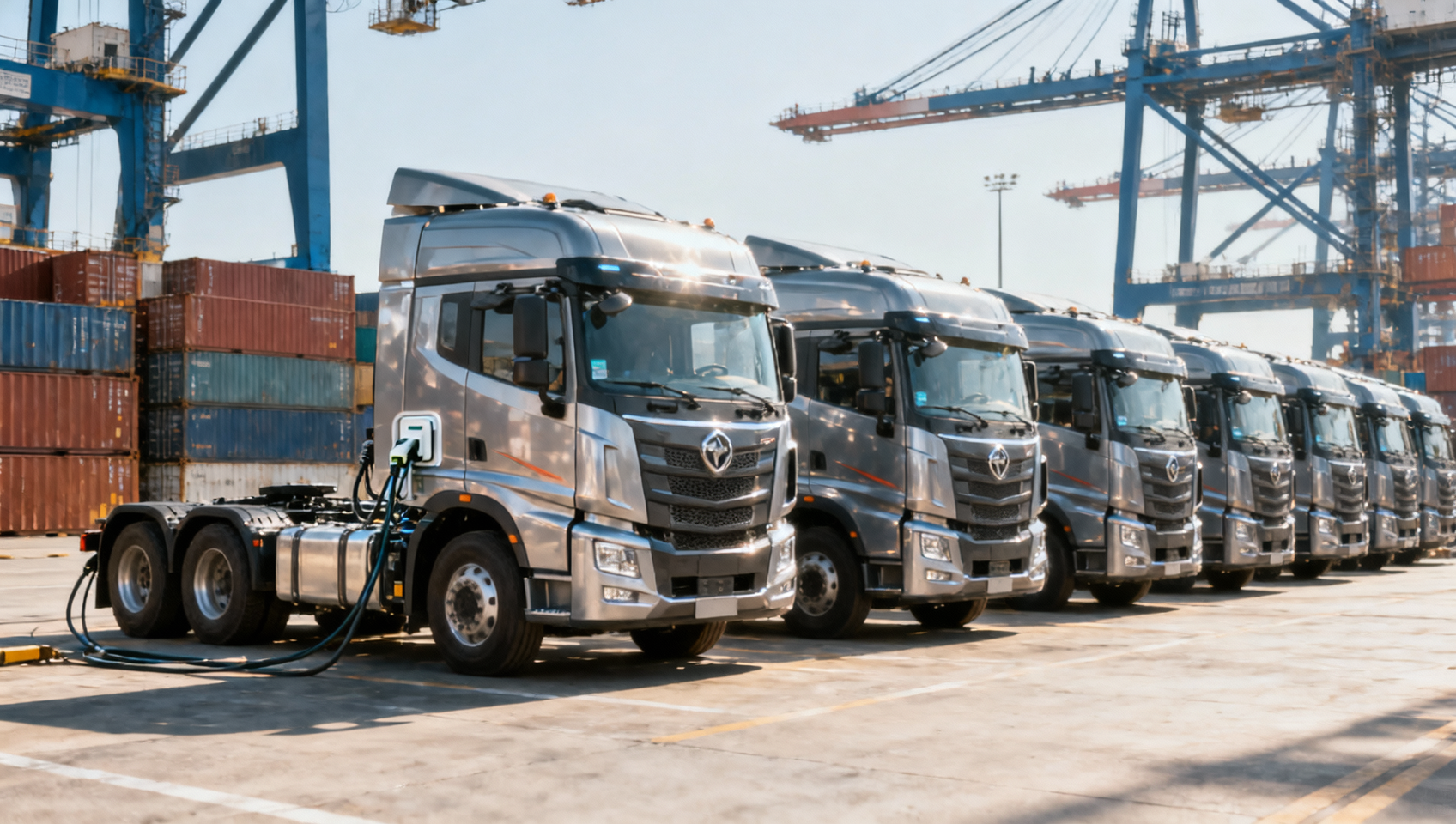 China’s Electric Heavy Truck Exports Double in Four Months, With South and Southeast Asia Leading