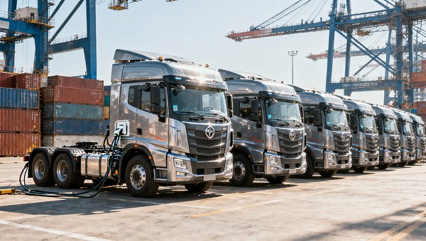 China’s Electric Heavy Truck Exports Double in Four Months, With South and Southeast Asia Leading