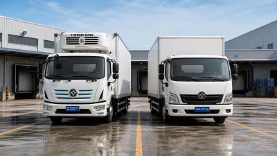 When does a refrigerator truck make more sense than insulated transport
