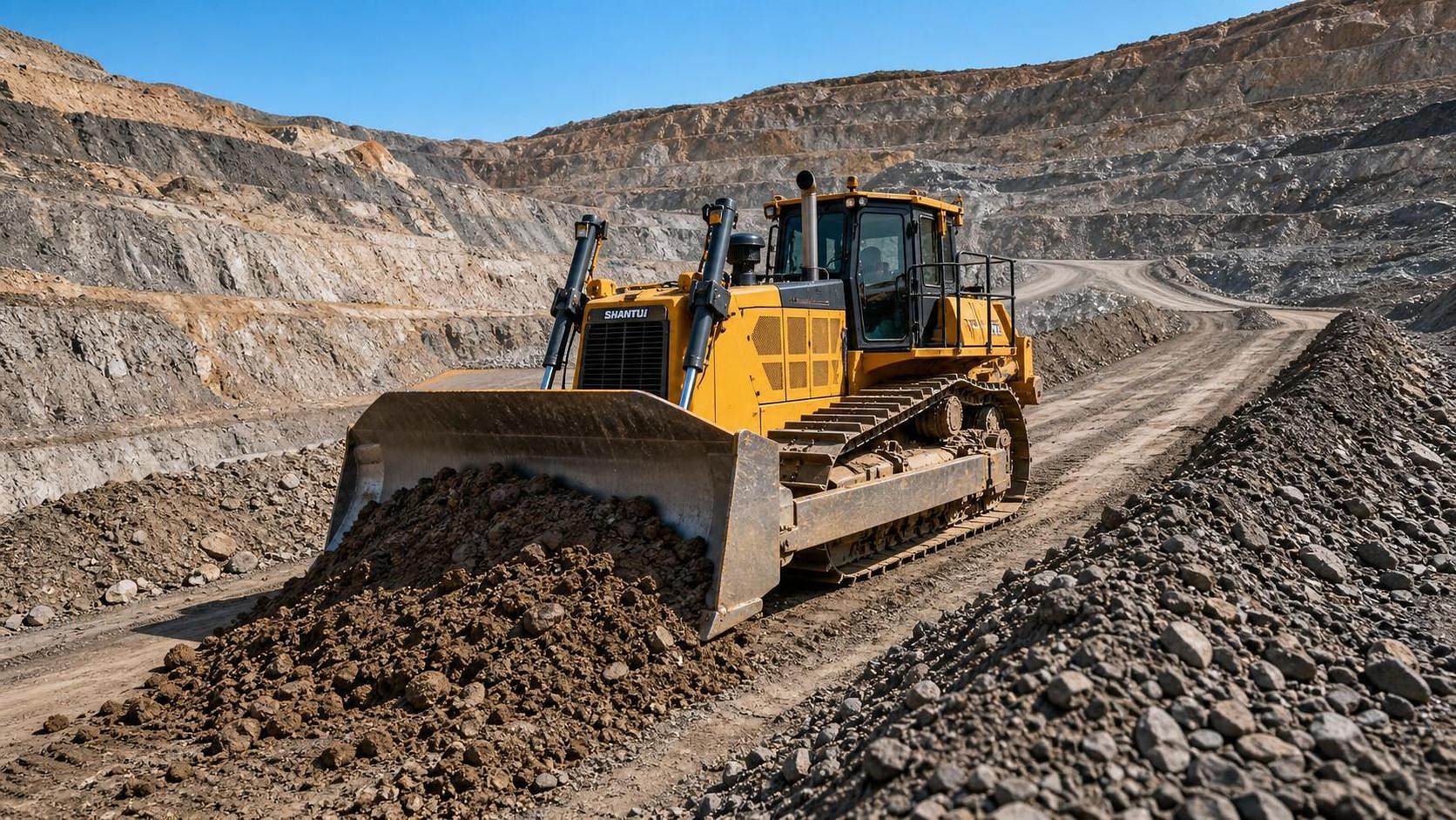 How to size a bulldozer for mining operations by haul road grade