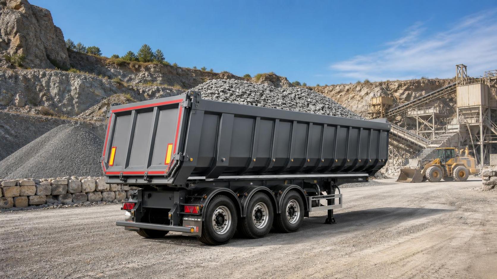 How to choose a bulk trailer for high-volume aggregate hauling