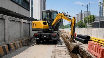 How to choose a truck excavator for confined construction sites