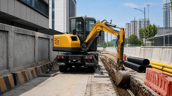 How to choose a truck excavator for confined construction sites