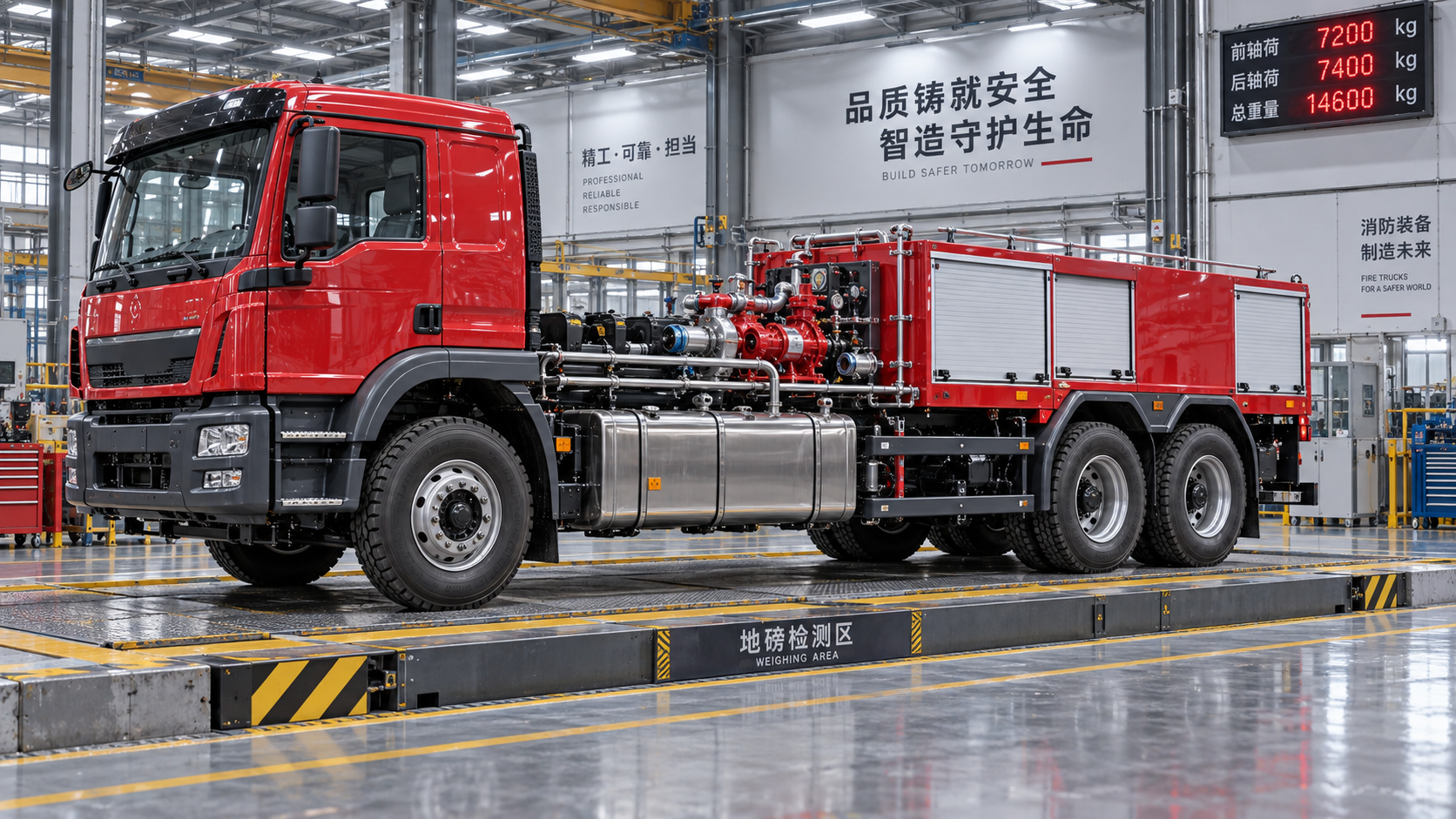 How to size a cab chassis truck for a fire department apparatus