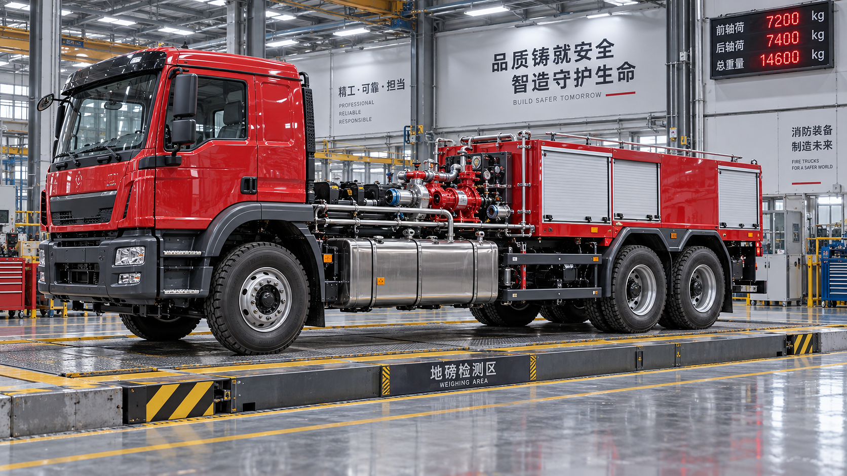 How to size a cab chassis truck for a fire department apparatus