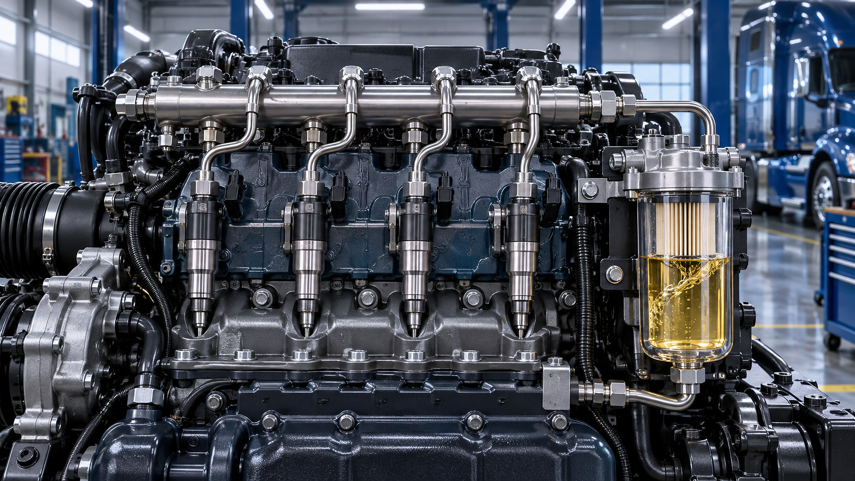 What causes a truck injector to fail prematurely?