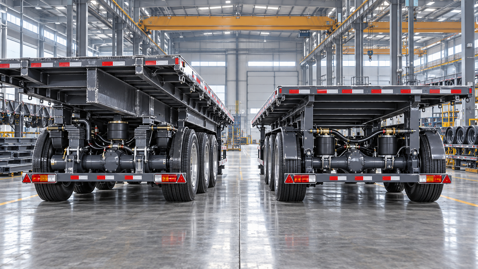 What drives semi trailer price differences between similar models?