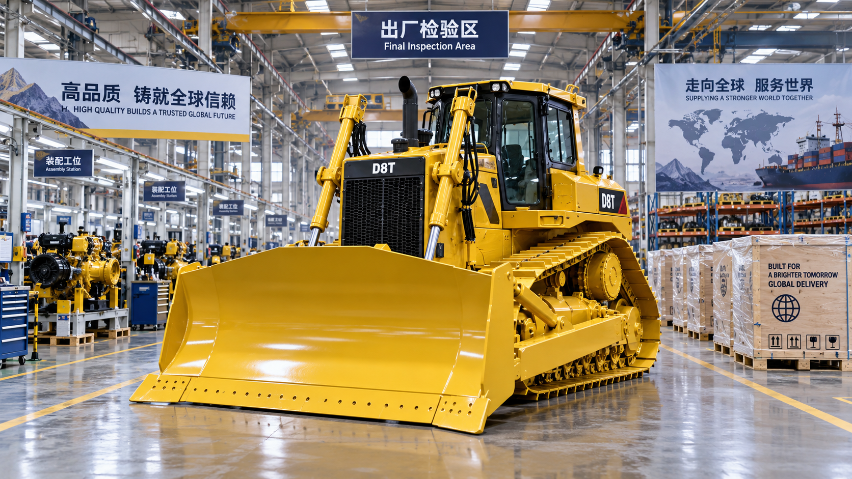 How to verify supplier reliability when sourcing bulldozers overseas