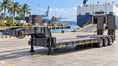 What documents are needed to export a low bed trailer to Southeast Asia?