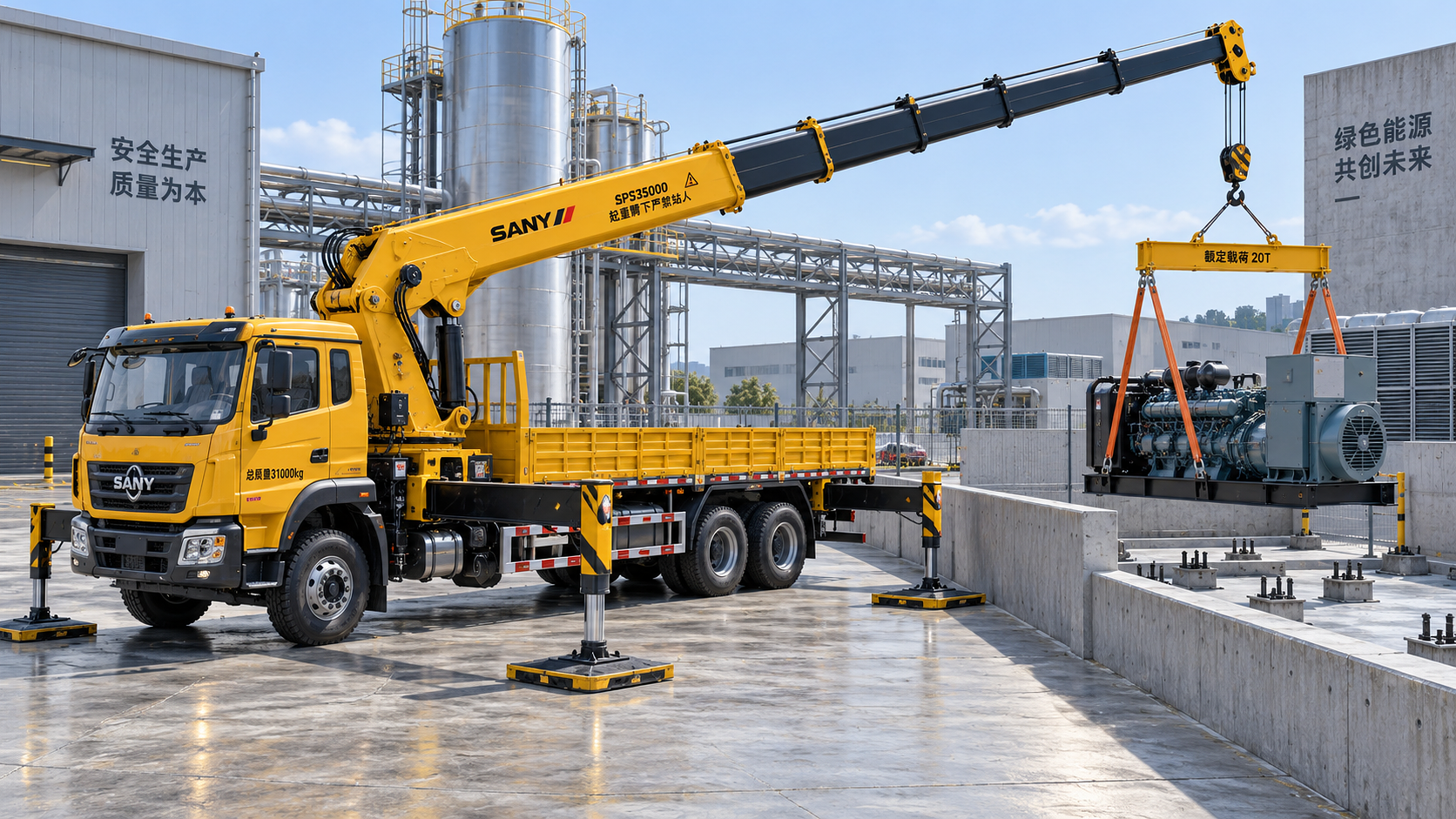 How to match crane truck lifting capacity to your jobsite loads