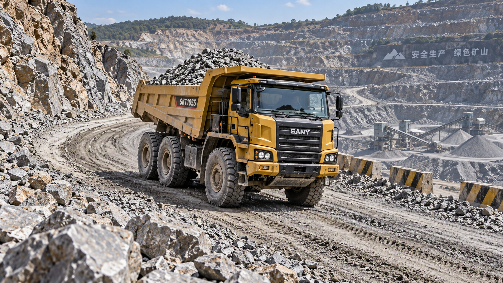 How to choose an off road truck for steep and unstable job sites