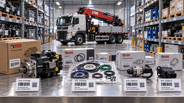 How to assess a crane truck distributor's spare parts support