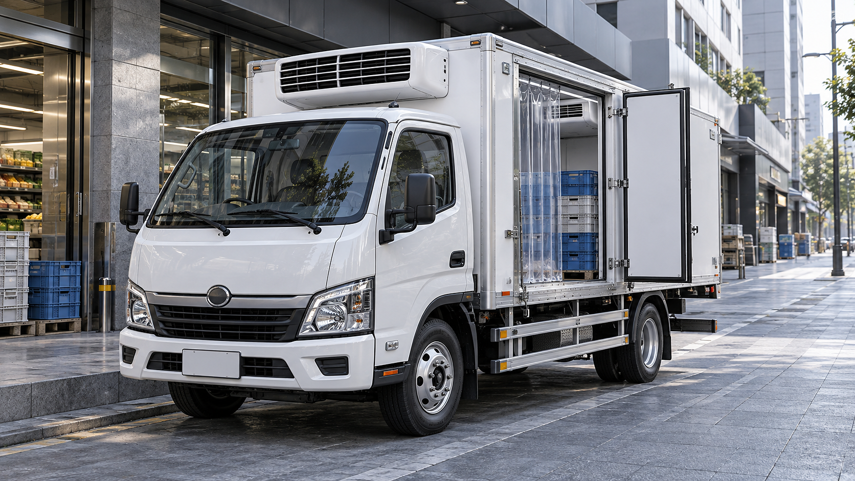 How to choose a refrigerated truck for multi-stop urban deliveries