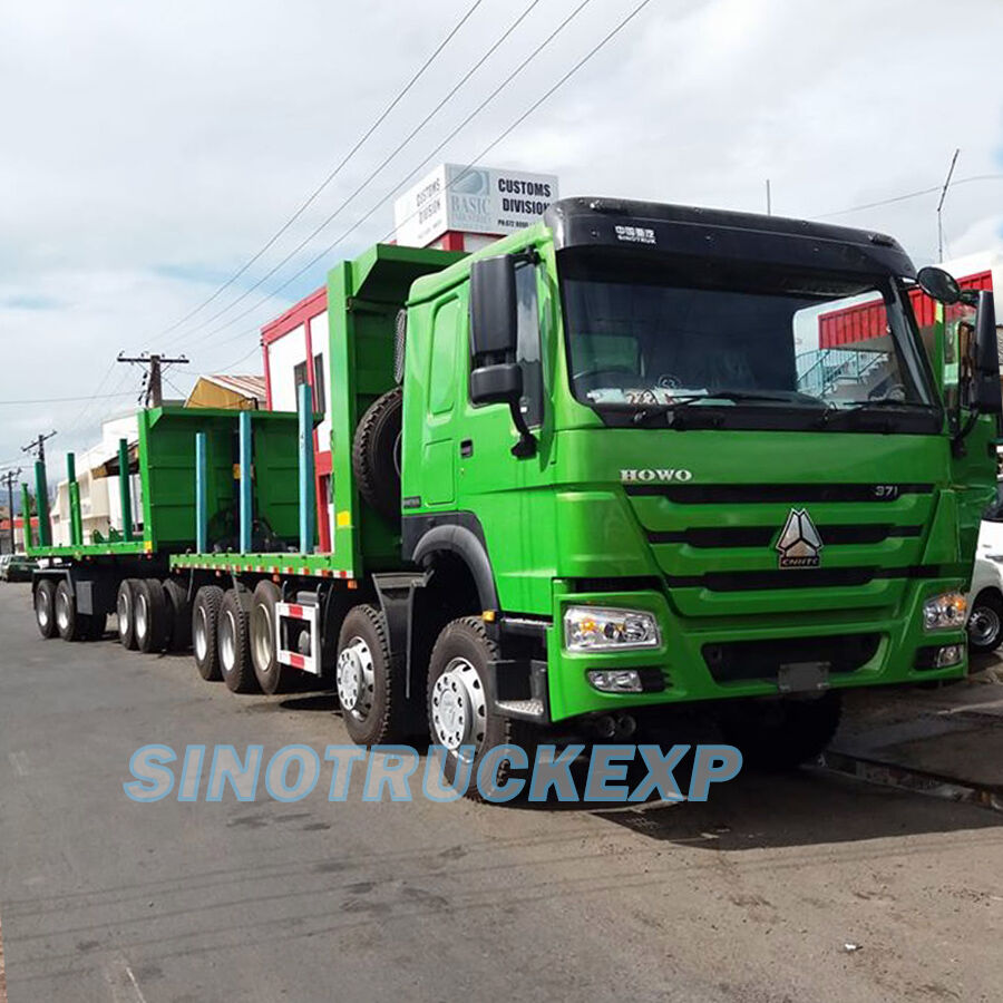SINOTRUK HOWO 16 wheeler logging truck 10x4 model