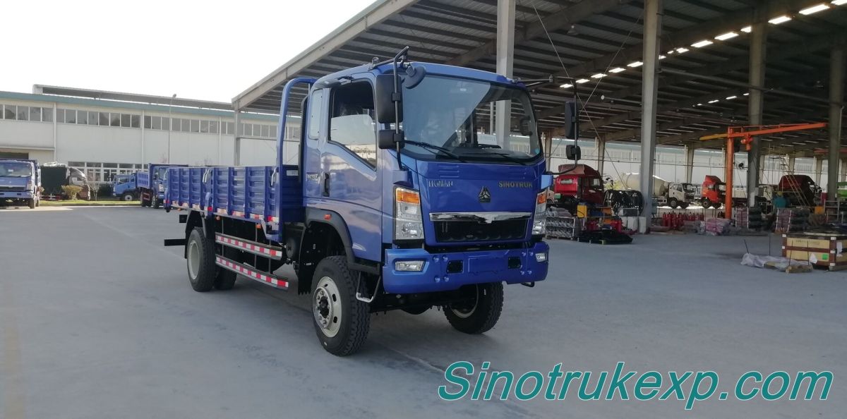 SINOTRUK HOMAN H3-4×4 CARGO TRUCK ZZ1168E3524C1