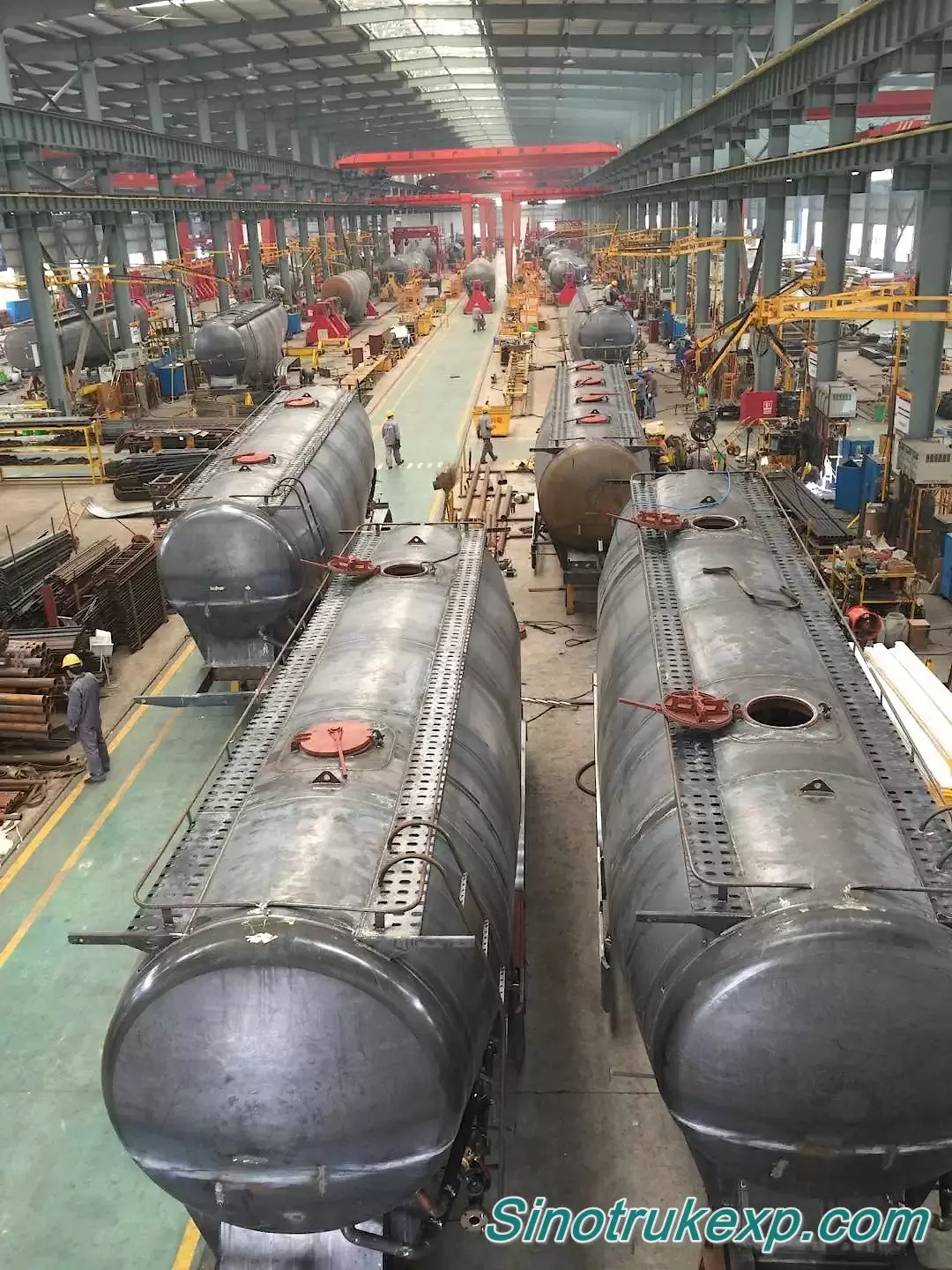 3 Axles Bulk Cement Tank Semi Trailer 55m³ W Type(Carbon Steel Tank) 3 Axles Bulk Cement Tank Semi Trailer 55m³ W Type(Carbon Steel Tank)