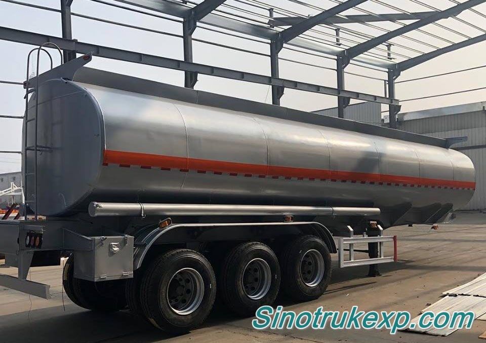 3 Axles Fuel Tank Semi Trailer 50m³（Carbon Steel Tank)