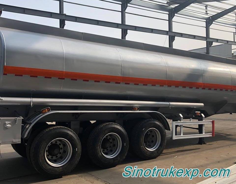 3 Axles Fuel Tank Semi Trailer 50m³（Carbon Steel Tank)